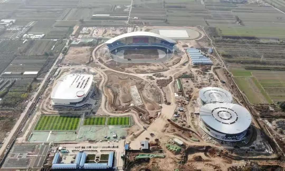 山西建投三建集团永济市体育中心一场三馆冰球突破项目顺利通过“中国钢结构金奖”现场核查