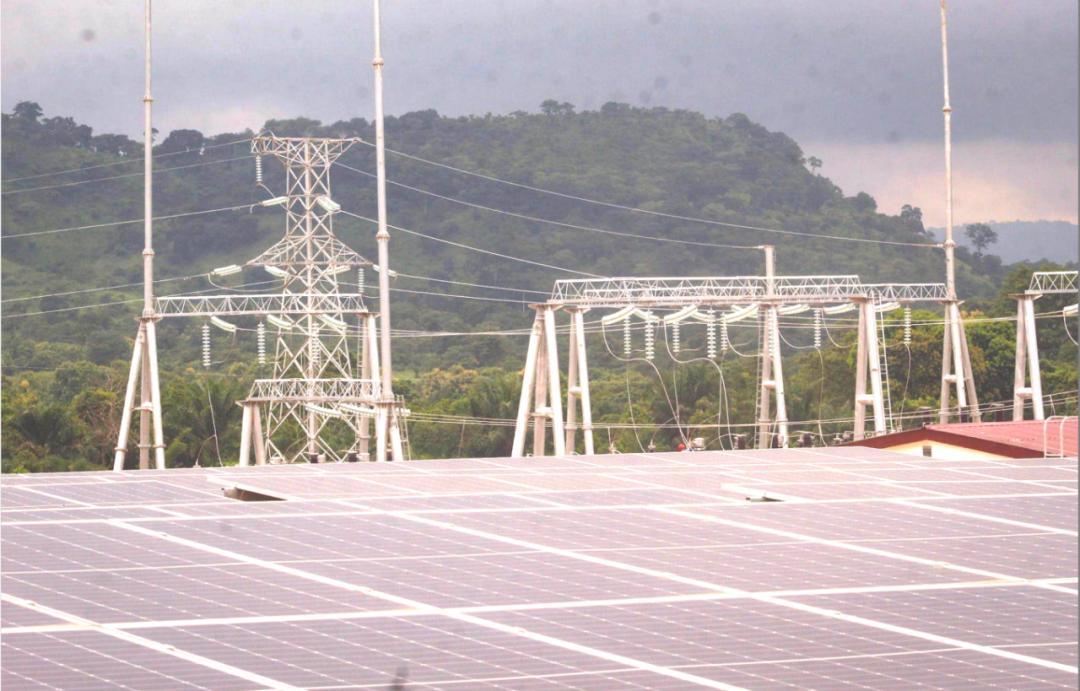 山西建投国际冰球突破集团中非25MW光伏发电项目顺利并网