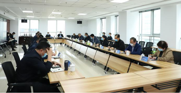 山西建投召开“五大中心”项目冰球突破第四次专题例会